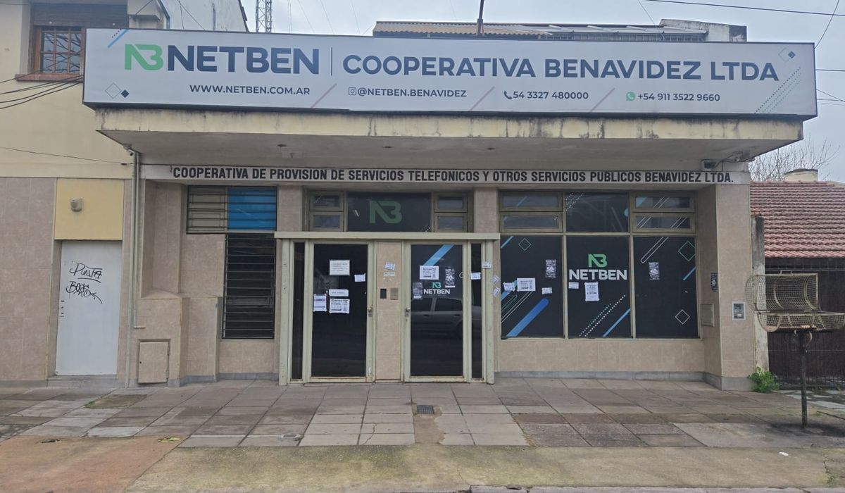 Frente de la Cooperativa Benavídez en Tucumán 2979